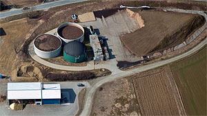 Biofernwrme- und Biogaserzeugung in Frstenfeld