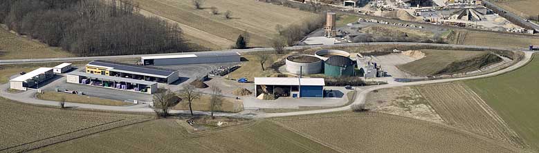 AWZ Frstenfeld mit Biofernwrme- und Biogas-Erzeugung